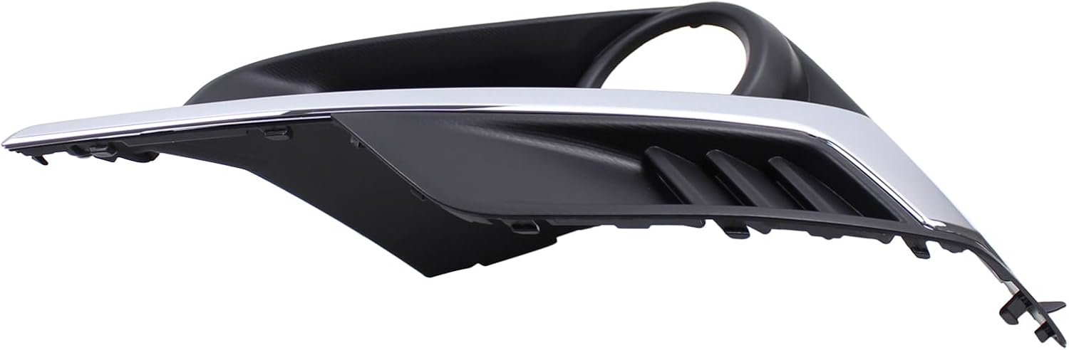 ApplianPar Front Left and Right Side Fog Light Cover Trim for Subaru Impreza 2015-2016