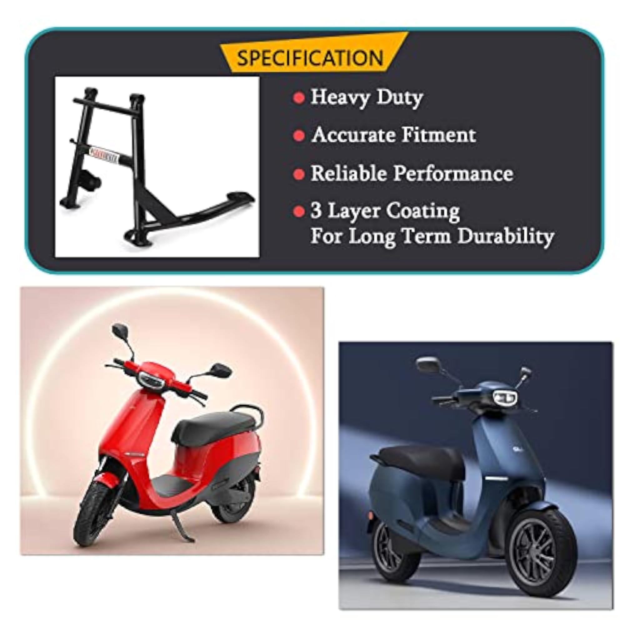 O.l.a Center Stand for O.l.a Electric Scooters
