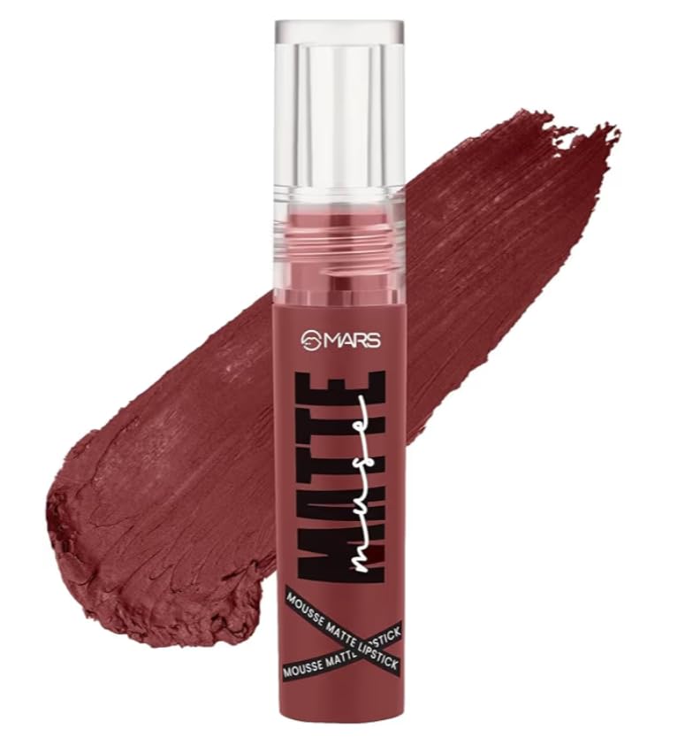 Matte Muse Mousse Lipstick 3ml Highly Pigmented Hydrating Formula | Smooth Texture,-image-11