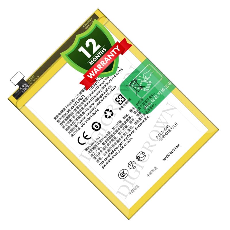 Image of Original BLP623 Battery Compatible for Oppo R9s Plus | F3 Plus - (4000mAh) - 1 Year Warranty DF7