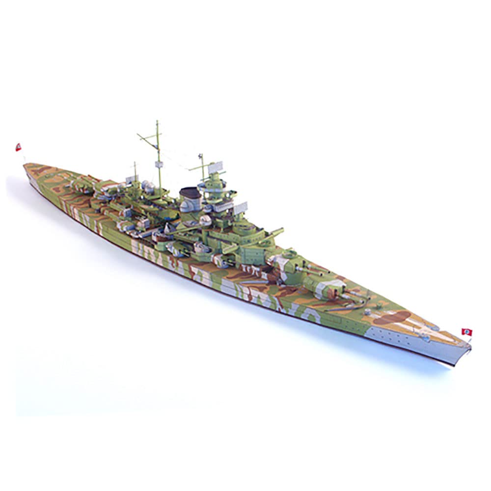 Amazon | 1/400ドイツティルピッツ戦艦モデルビルディングキット、DIY