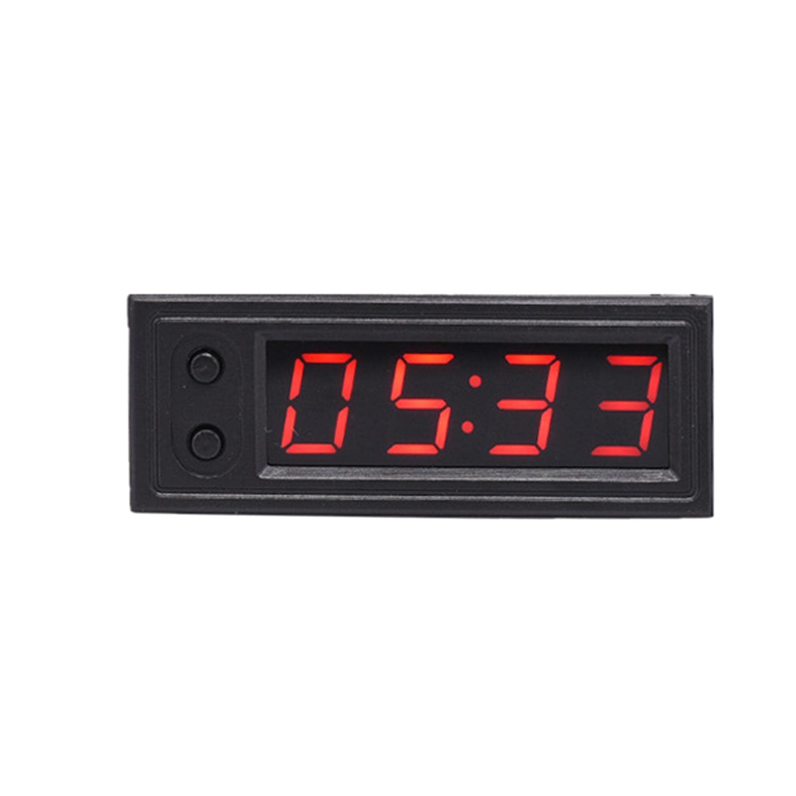 VELURA Car Clock Voltmeter Thermometer Durable Universal Accessories Red|1 Piece Clock Temperature Voltage Monitor Panel M| Other Car Electronics Accs||Consumer Electronics-image-45
