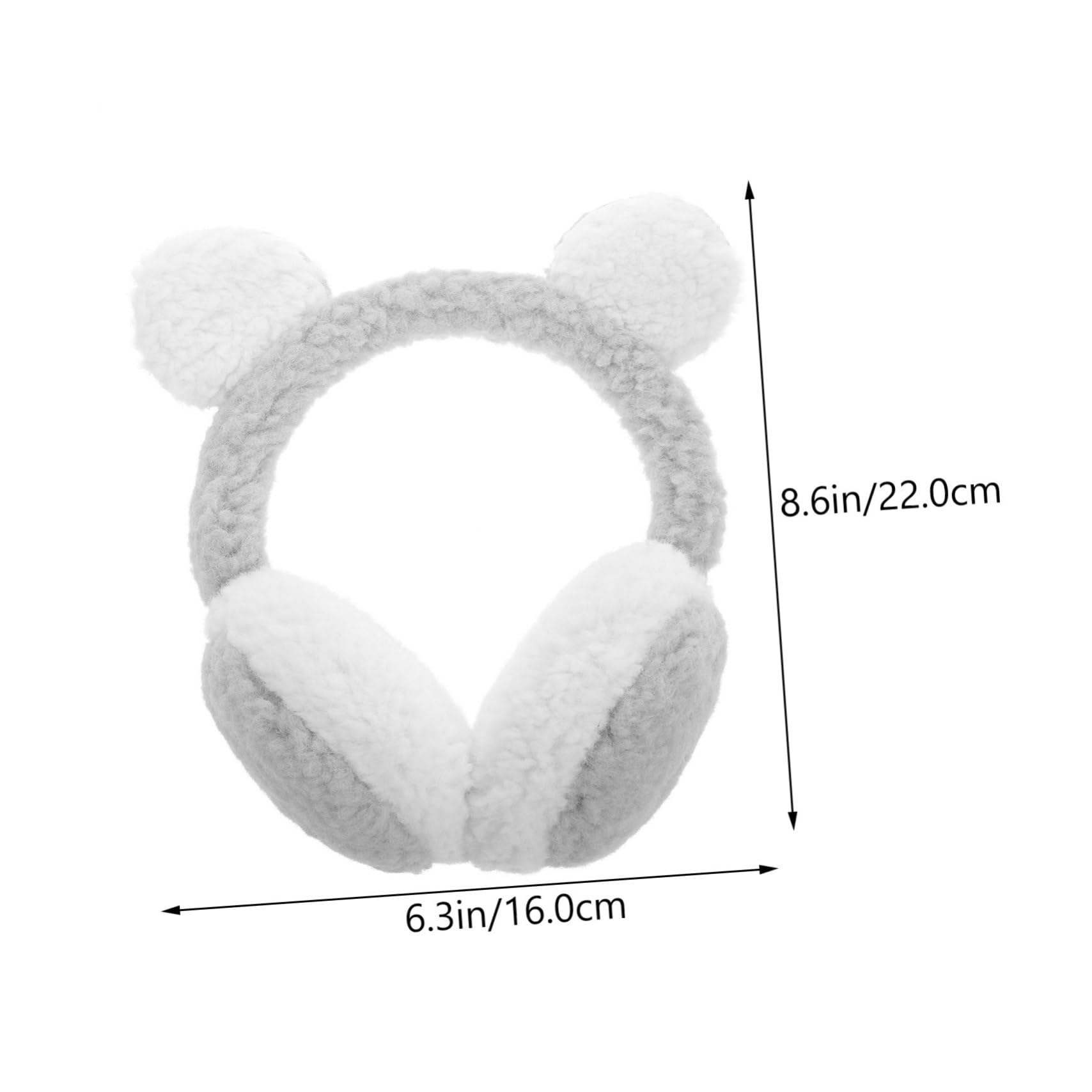VANZACK Plush Winter Ear Warmer Headband for Cozy Earmuff for Cold Weather Activities Durable Design for Comfort for Outdoor Fun