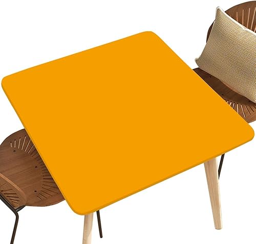 NYRTHUS Waterproof Table Cloths for Square Table 42"x42", Wipeable Tablecloth El
