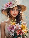 Photo Gallery dipingere con i numeri per adulti giglio paint by numbers kit donna fai da te hobby creativi adulti,dipingere numerati con pennelli e acrilico,decorazione della parete di casa regalo 80x100cm e1-515 Photo Gallery dipingere con i numeri per adulti giglio paint by numbers kit donna fai da te hobby creativi adulti,dipingere numerati con pennelli e acrilico,decorazione della parete di casa regalo 80x100cm e1-515