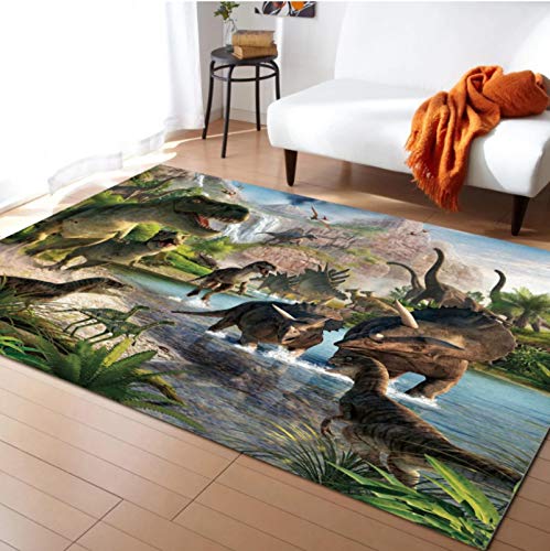 Alfombras Dormitorio Infantil Dinosaurio Marca QNYH