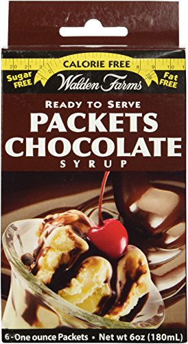 Walden Farms Chocolate Syrup Packets (Six 1 Oz. Packets) by Walden Farms
