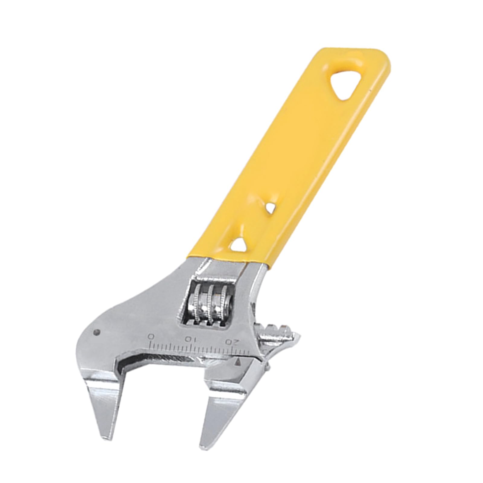 Single Open End Tool Steel Build Spanner Adjustable Wrench Ergonomic Grip for Automotive Repairs for Limited Space Adjustable Wrench Steel