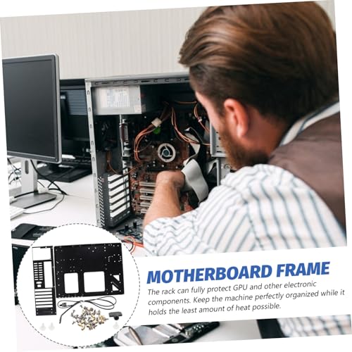Soporte abierto para motherboard de PC para mejor enfriamiento miniatura 4