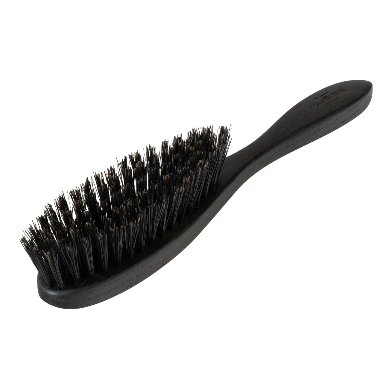 Cepillo de pelo con cerdas de jabalí de roble ahumado de alta calidad, para todas las longitudes de pelo, brillo natural, HOLZ-LEUTE