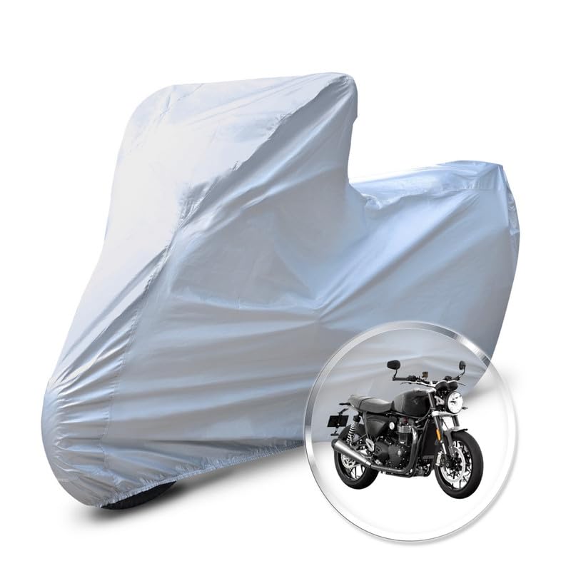 Image of Neodrift 'CrystalMax' Bike Cover for Triumph Speed Twin (Dustproof, Windproof, All-Weather Motorcycle Protection, Water & UV Resistant).