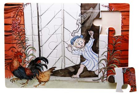 Preisvergleich Produktbild Rahmenpuzzle Michel aus Lönneberga