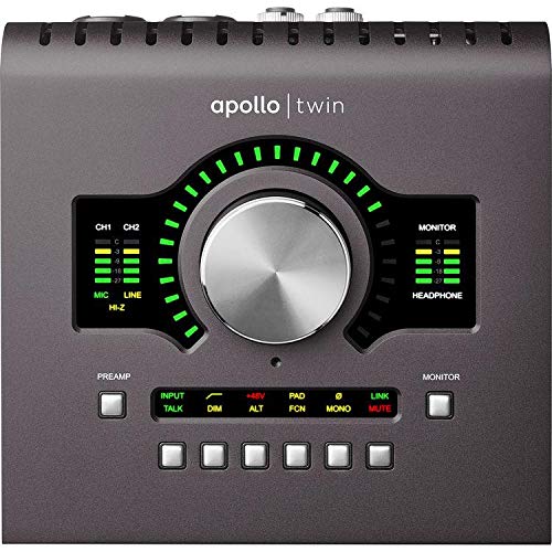 Universal Audio Apollo Twin MKII SOLO - Desktop Interface with