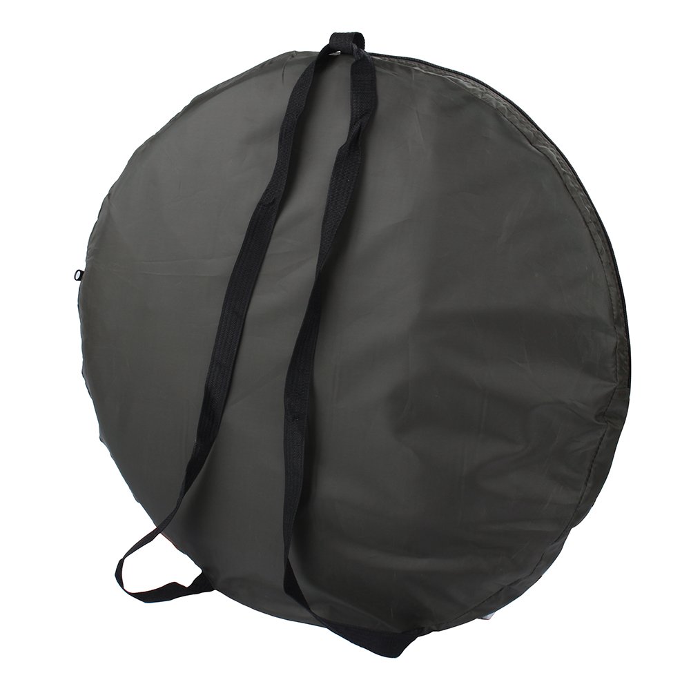 Carga emergente portátil Impermeable Refugio Plegable Compacto Ligero para Acampar el aderezo de Ducha de Playa Camuflaje Verde 75 Pulgadas
