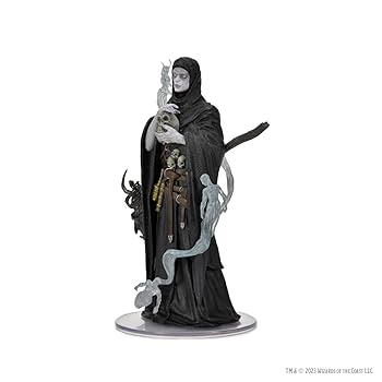 メタルフィギュア　 Necromancer's Throne of Bone 1/10 Scale Dark Necromancer Bust Resin Model with Bone Armor