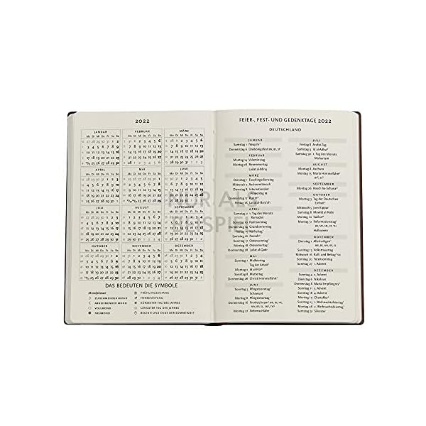 Blühende Poesie 12-Monatskalender 2022 Mini Horizontal – Bild 7