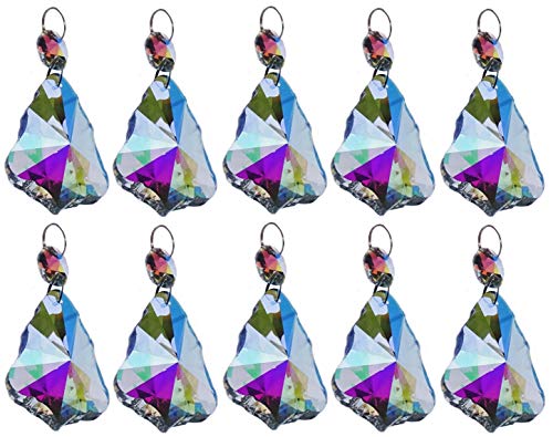 Prismes irisés AB pour lustre en cristal de verre taillé de qualité supérieure cloche 50mm