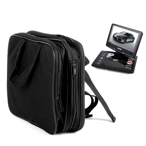 DVDA005 A New 22,9 cm 22,9 cm imbottita lettore DVD portatile Carry Bag custodia per poggiatesta auto