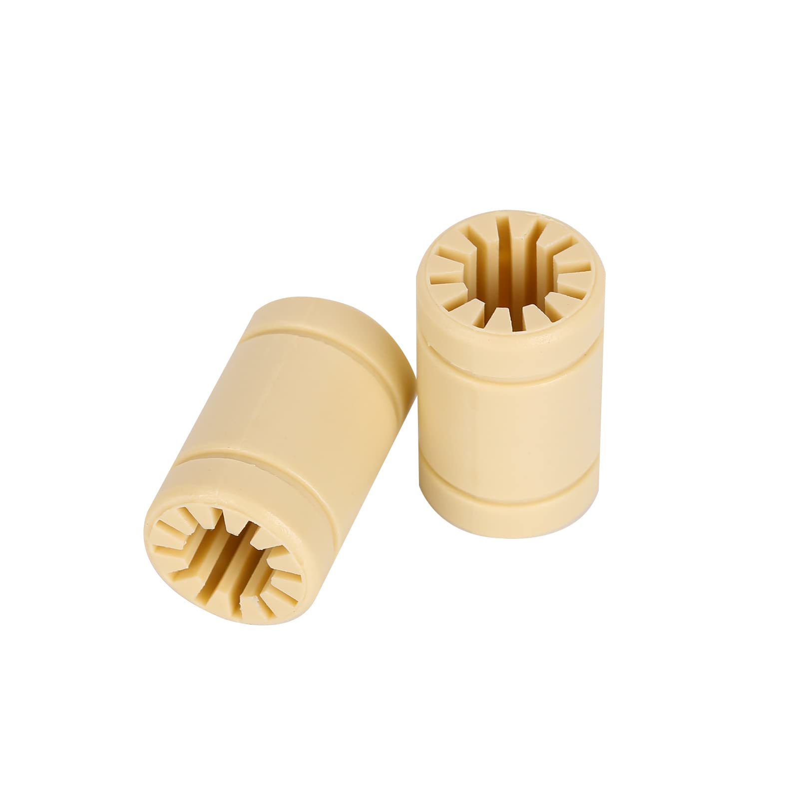 Rodamientos lineales de 8 mm de polímero sólido LM8UU (8 x 16 x 25 mm) para impresora 3D Mendel reemplazar piezas