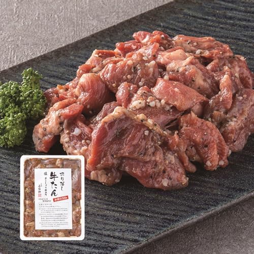 たんや善治郎 切り落し牛たん 塩黒こしょう仕立て 300g[肉 牛肉 タン 仙台 名物 グルメ 厚切り 焼肉 プレミアム バーベキュー ジューシー 柔らかい 食品 人気 ギフト 風味豊か 旨味 冷凍保存 焼き方簡単 食べ比べ 高級 贅沢]