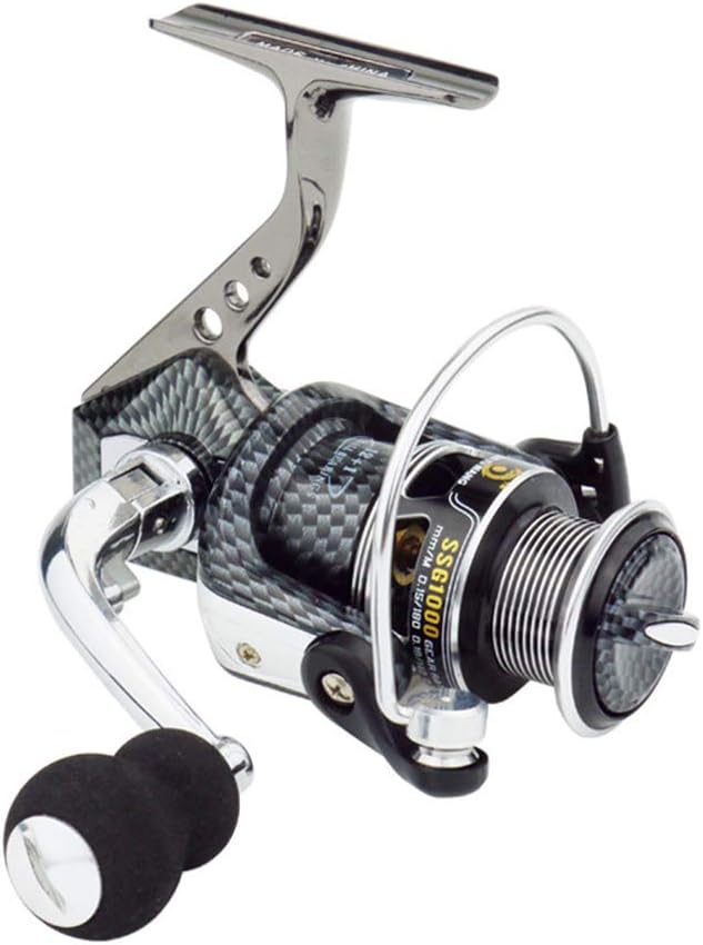JOTOUCH Elastic Fishing Rod and Reel Combos,1000 Type All Metal Spinning Wheel, Cork Straight Handle Sea Pole, Ultra Short Portable Fishing Rod