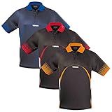 tibhar aurus prime  Tibhar Tischtennis Trikot Herren Break  Tischtennis Shirt  Tischtennis Polo-Hemd Polyester (navy-blau, 2XL)