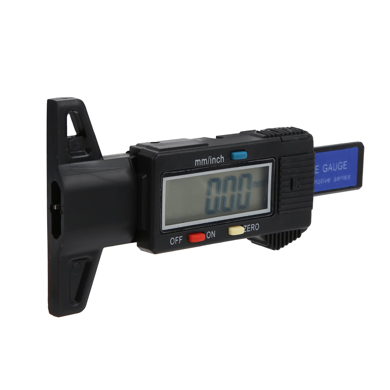 Kit di manutenzione auto 6 in 1 multifunzione con righello a motivi a display digitale, comparatore di qualità dell’olio, tester per liquido dei freni, luce da lavoro a LED per rip