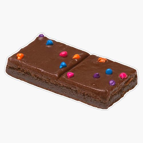 Miniatura 1 de Brownies - Adhesivo adhesivo de vinilo impermeable para parachoques de 5 pulgadas