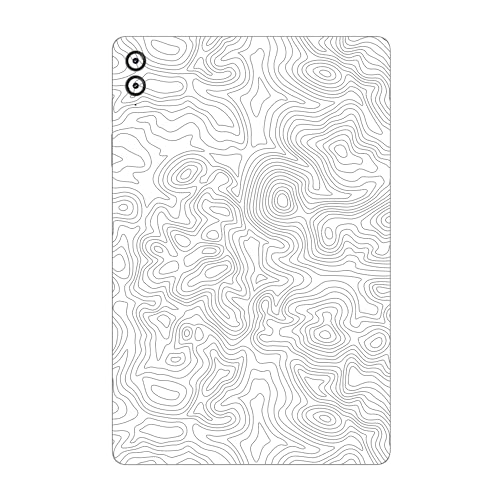 Image of Capes Tablet Skins Compatible with Samsung Galaxy Tab S9 FE Plus | Ultra-Thin Protective Film | Anti-Scratch Vinyl Decal Skin | Not Case /Cover (Tornado, Back Skin)