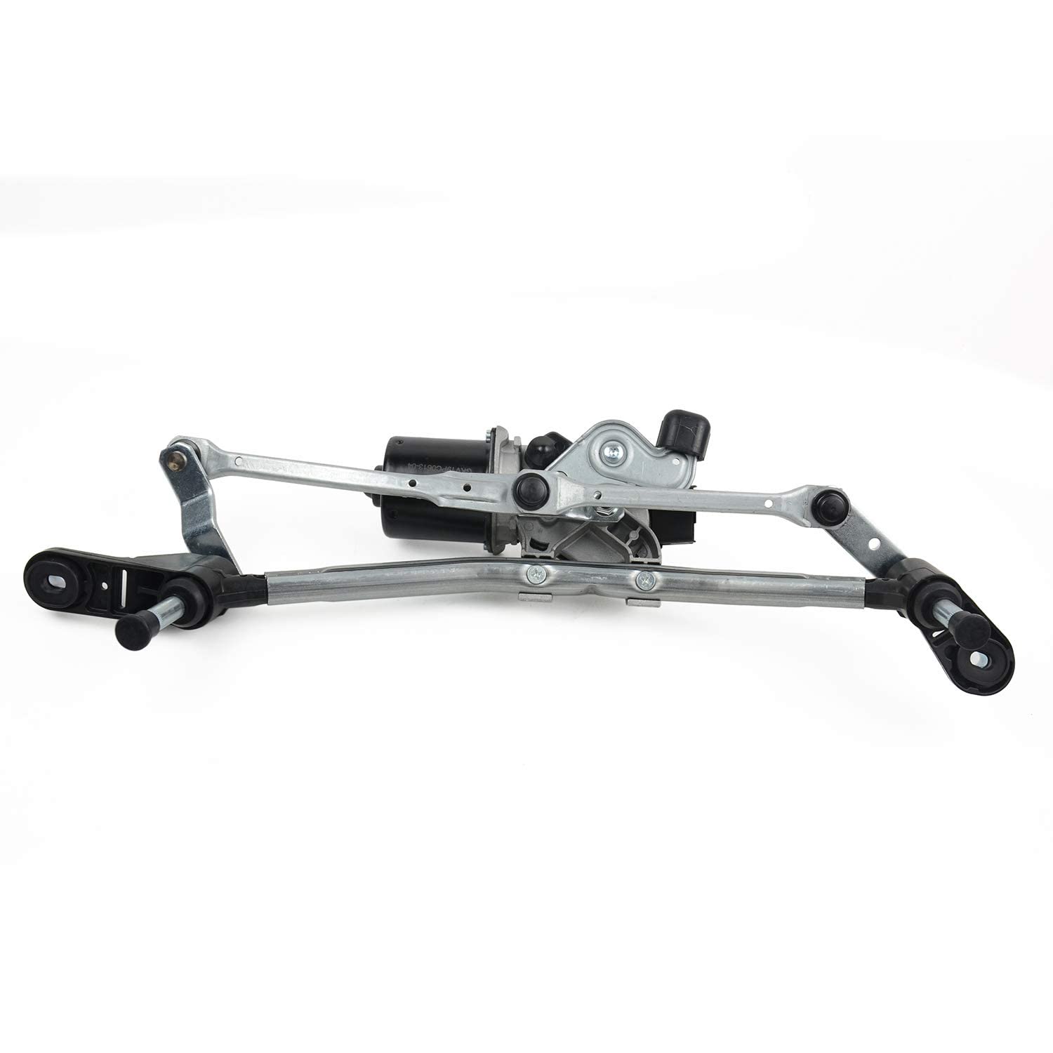 Bisenya Varillaje limpiaparabrisas con motor eléctrico Compatible con Clio 3 BR0/1, CR0/1 Clio 3 Grandtour KR0/1 Clio 3 SB, SR 8200268931 CWM15100OS 7701061590 53567502