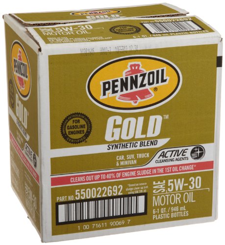 Pennzoil 550042582 Motor Oil Lubricant, 1 Quart