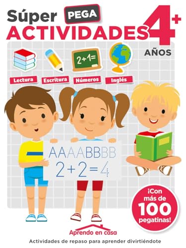 APRENDO EN CASA SÚPER PEGA ACTIVIDADES 4+