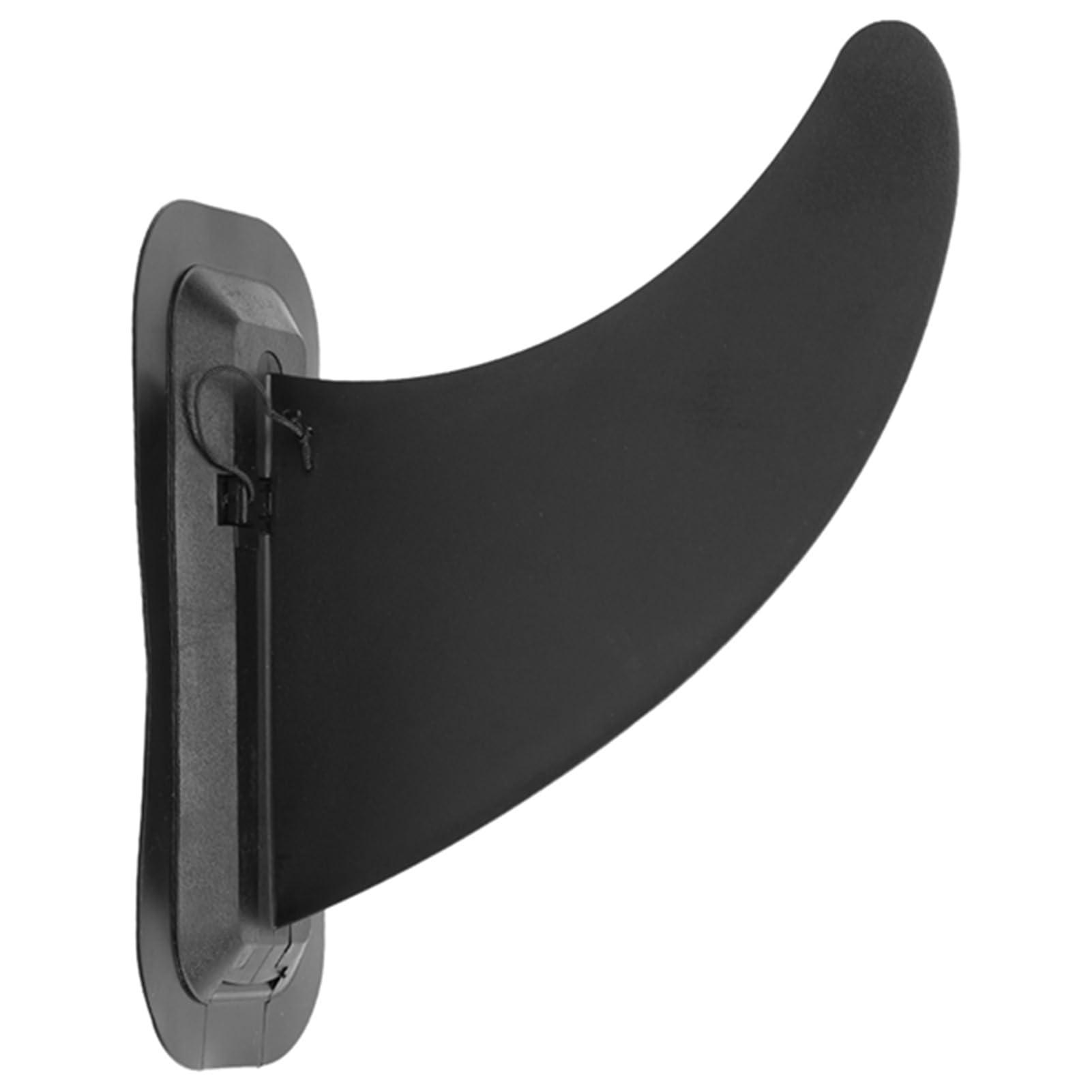 Pinna centrale in PVC per tavola Stand Up Paddle Tavola da surf Tavola lunga Pinna singola nera staccabile
