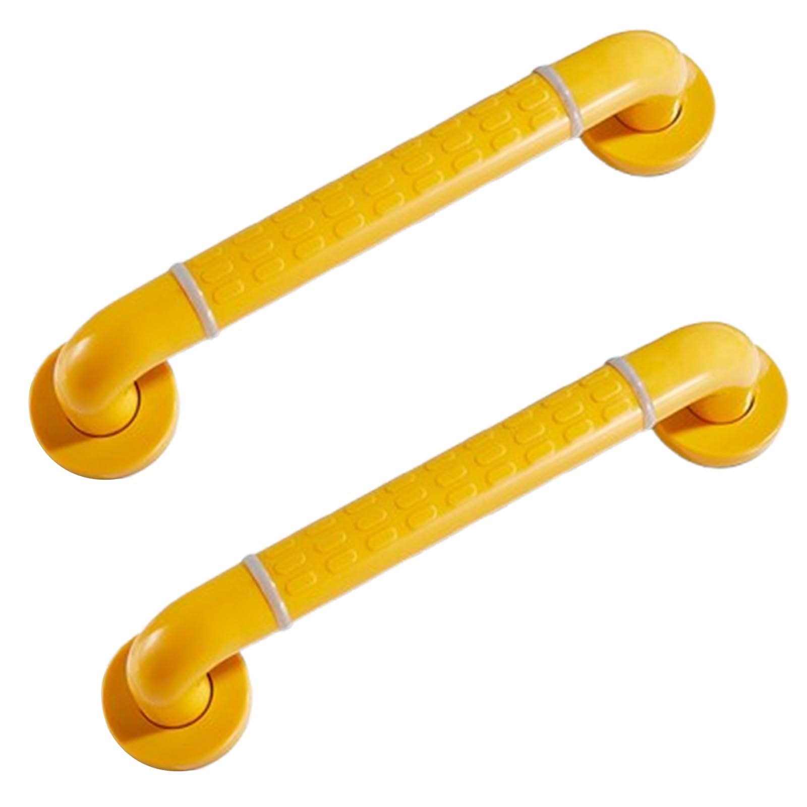 Shower Grab Bar, 440LBS Heavy Duty SUS304 Stainless Steel Concealed Mount Wall Handrail for Toilet Shower Elderly Fall Prevention(Yellow,48cm)