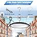 YANYCN 20 Pack 100W UFO Led High Bay Light Fixture,5000K Daylight Commercial Shop Bay Lighting,120VAC,15000LM,[450W MH/HPS Equiv.] US Plug Area Lighting for Warehouse/Barn/Gym/Factory/Workshop