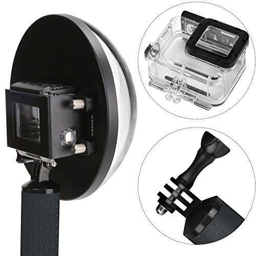 Dome para GoPro Hero 7 6 5 Black com Bastão Flutuante Shoot
