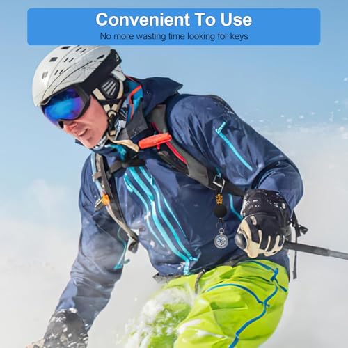 Schlüsselanhänger Ausziehbar 3 Stücke Einziehbarer Schlüsselanhänger, Schlüsselband Ausziehbar Ausweis JoJo mit 60cm Stahldrahtseil, Ausweishalter Ausziehbar mit Karabiner (Blau+Beige+Orange)