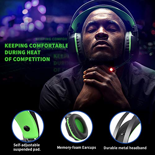 image for Mifanstech V-10 Gaming Headset for Xbox One Playstation 2 PS4 PC - 3.5