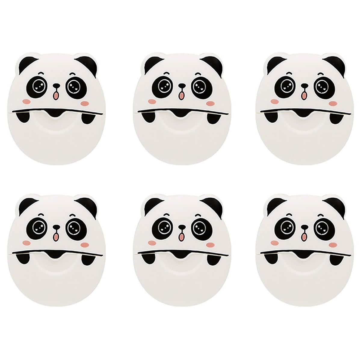 6 Boxes 300 Sheets Paper Soap Sheets Panda Shape Disposable Portable Travel Scented Soap Paper(panda)