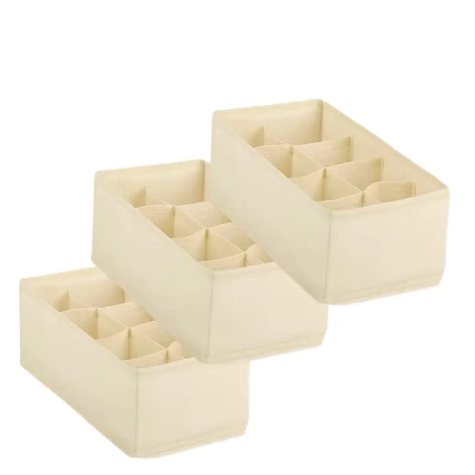 Organizzatore per cassetti della Biancheria Intima, Scatola Porta Calzini, Reggiseno, Armadio e Guardaroba, Vestiti per Pantaloni, Tessuto Pieghevole