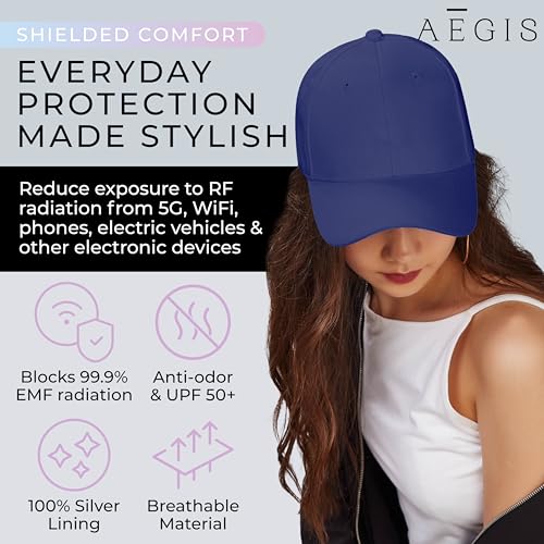 Sombrero Faraday con Protección EMF Aegis Apparel miniatura 6