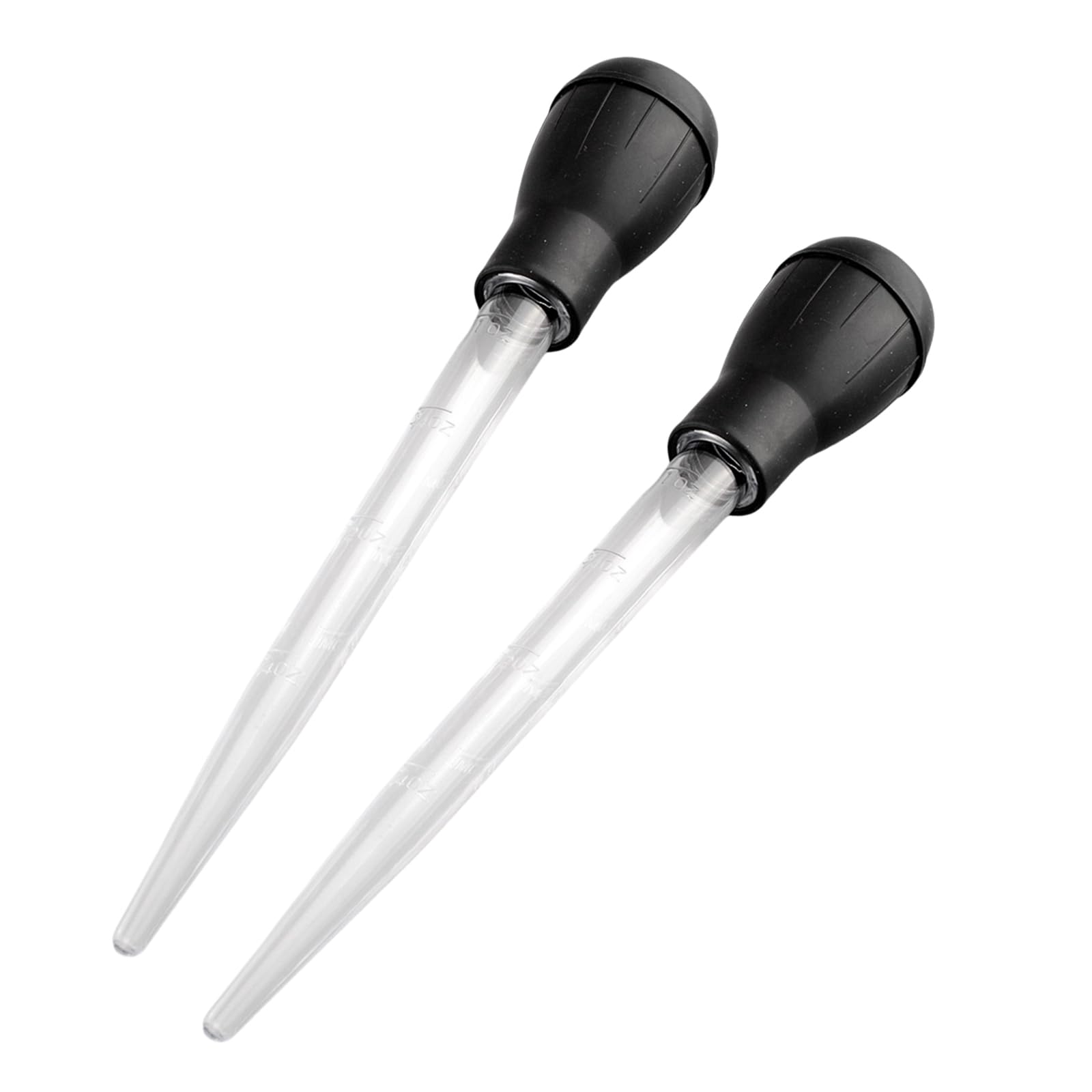 2 PCS Turkey Baster,Baster,Baster for Cooking,Baster Syringe,Meat Baster,Turkey Baster Large,Turkey Baster for Aquarium,Food Syringe, Measuring Lines Basting Syringe Injector Needle for Cooking