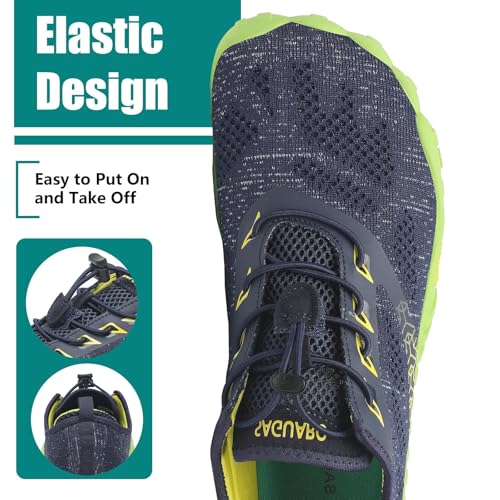Image of SAGUARO Womens Mens Barefoot Shoes Minimalist Trail Runner Wide Toe Box Zero Drop Outdoor Cross Training Shoe