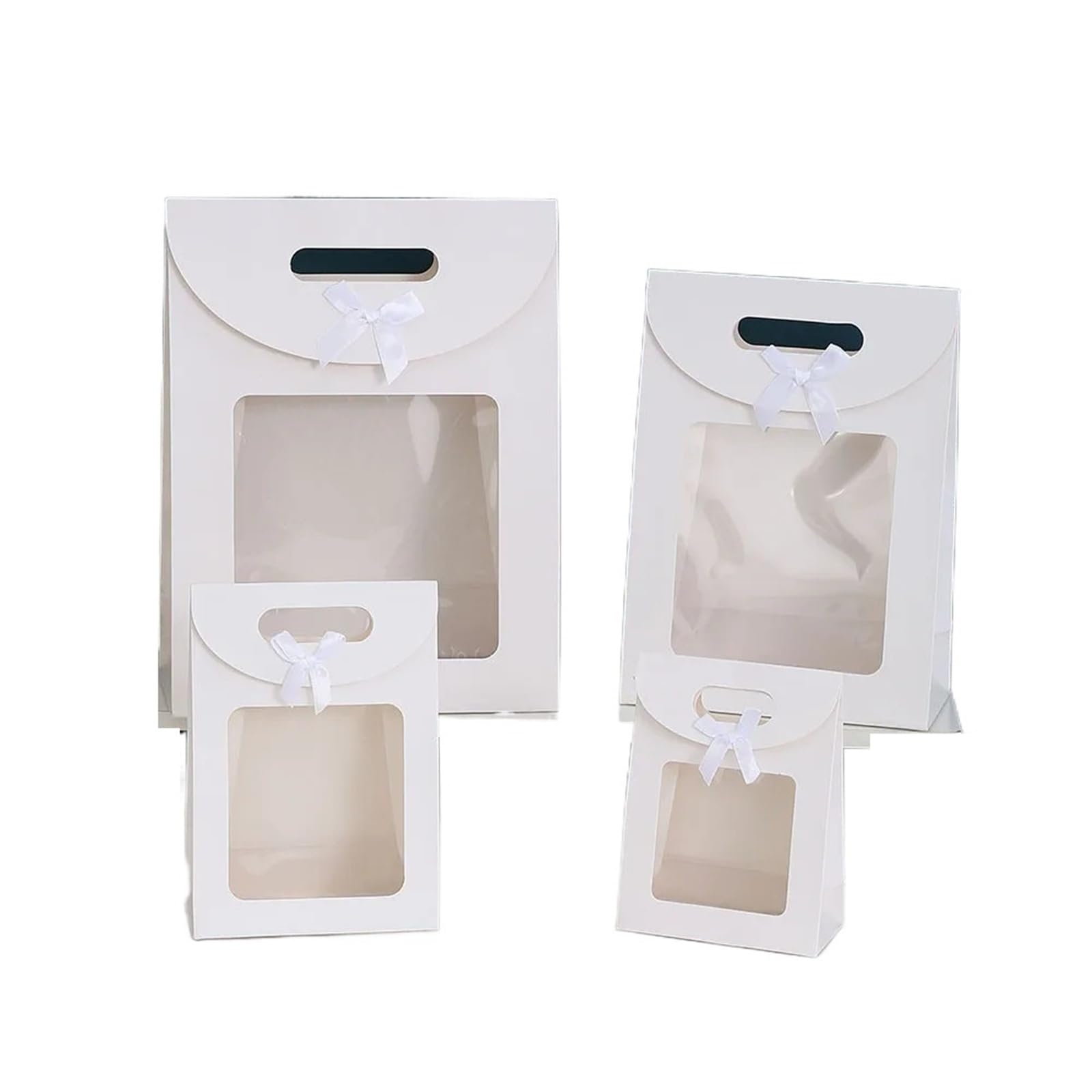 Bolsas Regalo Bolsa de regalo con ventana transparente 10/20 piezas