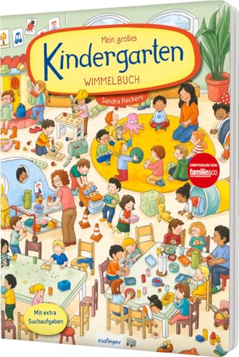 Mein großes Kindergarten-Wimmelbuch: Geschenk und Unterstützung für Kindergarteneinstieg