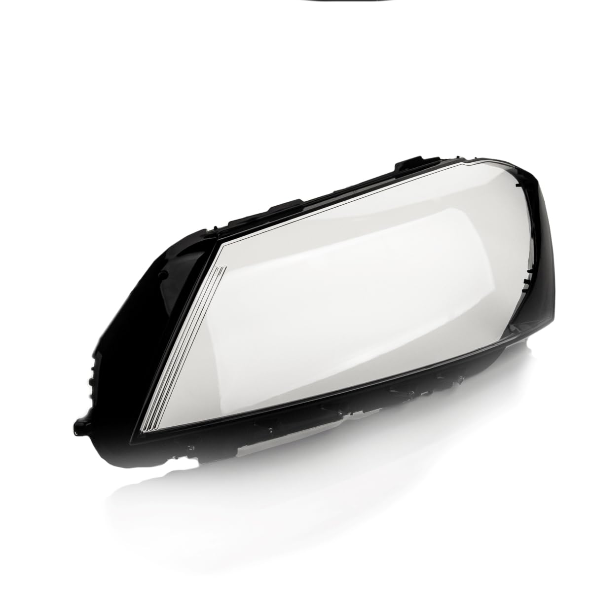LST 2x Scheinwerferglas Streuscheibe Halogen Xenon links rechts Set kompatibel mit VW Passat B7 362 365 Limousine Alltrack Variant 2010-2014