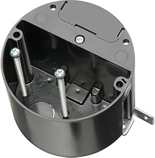 Arlington FBA426 Plastic/Steel Bracket Adjustable Non-Metallic Ceiling Fixture Box 4 Inch x 3.065 Inch 21 Cubic-Inch in/Out Box