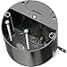 Arlington FBA426 Plastic/Steel Bracket Adjustable Non-Metallic Ceiling Fixture Box 4 Inch x 3.065 Inch 21 Cubic-Inch in/Out Box