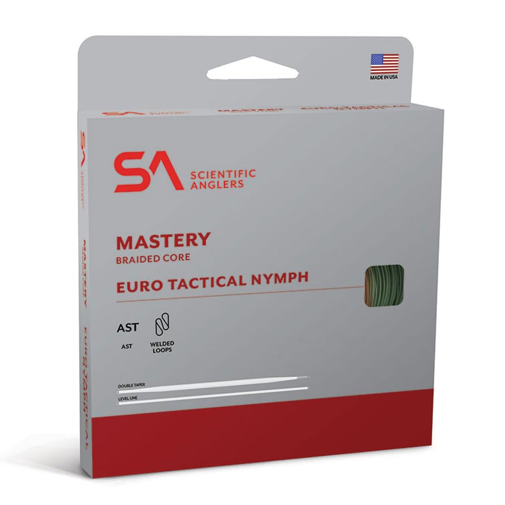 Scientific Anglers Mastery Competition Braided Core Euro Nymph Fly Line