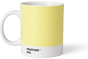 Pantone Colorblock Mug in Light Yellow 600 C